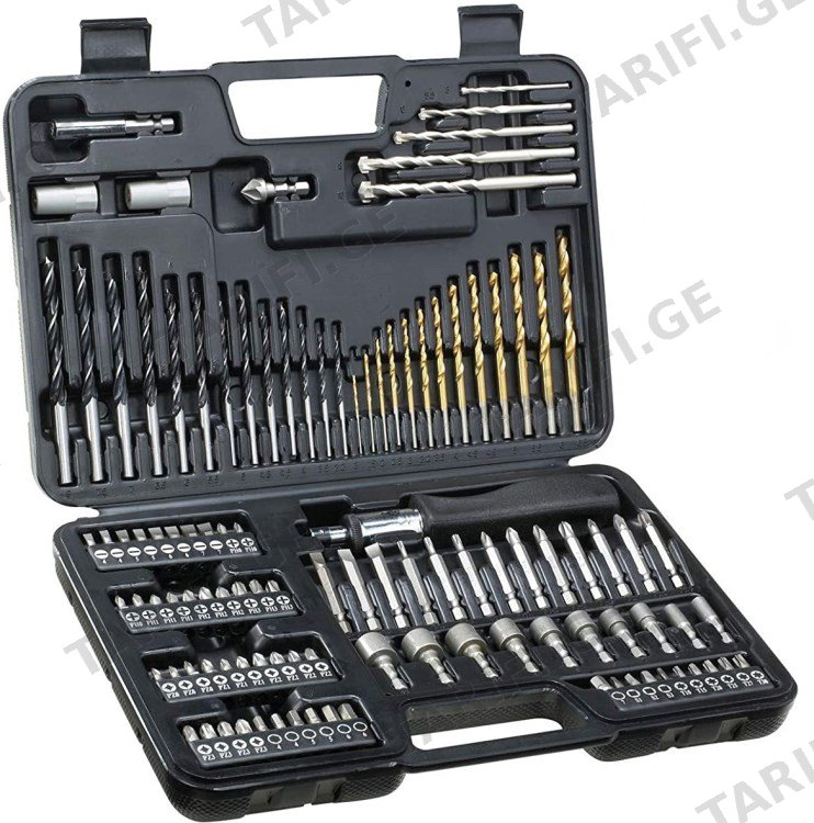 ნაკრები ბიტების და ბურღების DeWalt DT0109-QZ 109 ც