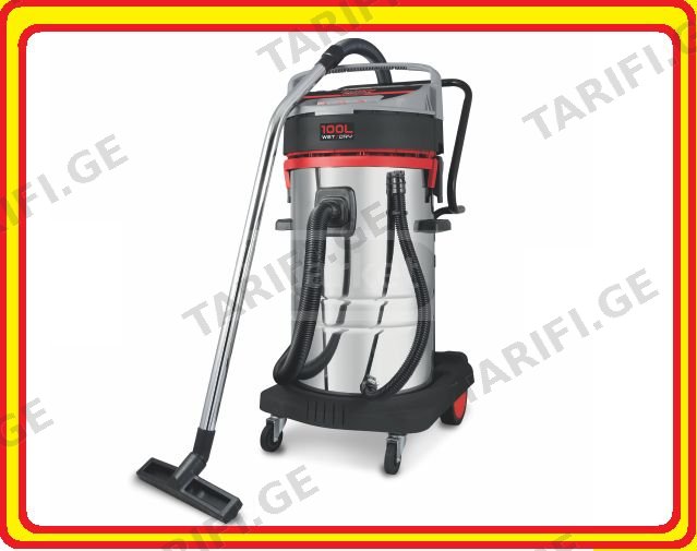 CROWN CT42031-ინდუსტრიული მტვერსასრუტი 100L