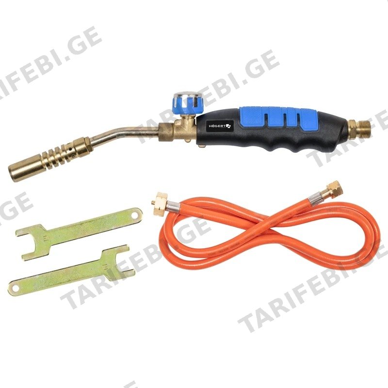 გაზის საფრქვევი საქშენი HOGERT HT2C511 2 KW 1850°C