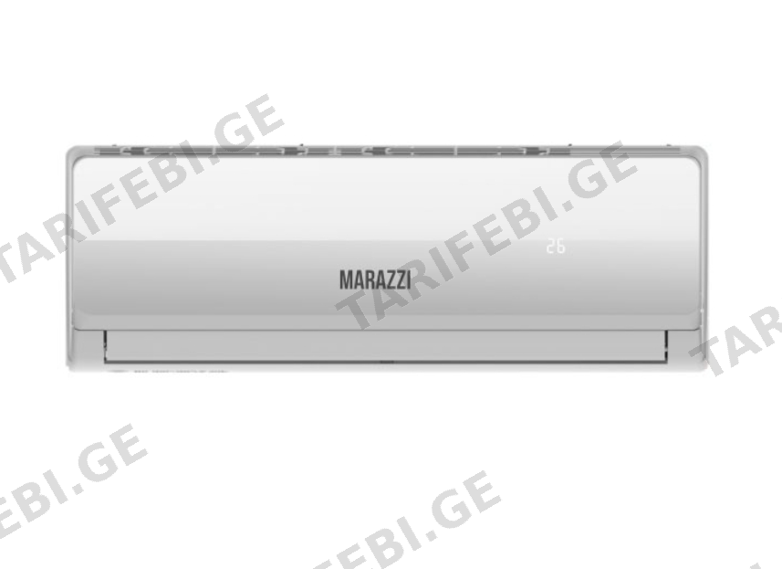 კონდიციონერი MARAZZI JP-AC_09INS-SL_25Y INVERTER  (25-30 მ²)