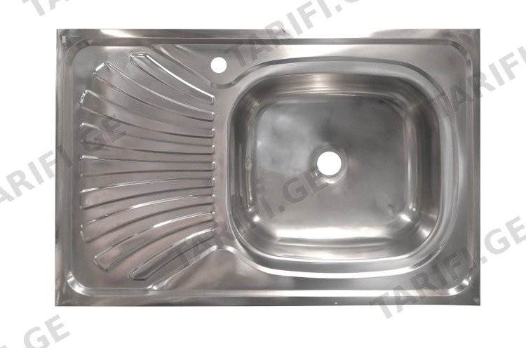 სამზარეულოს ნიჟარა მარჯვენა AIM 28 R 800x500 მმ