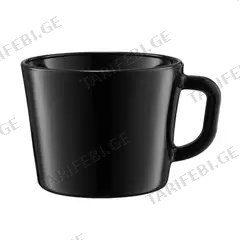 ჭიქა DAJAR AM-BLACK JUMBO 450ML