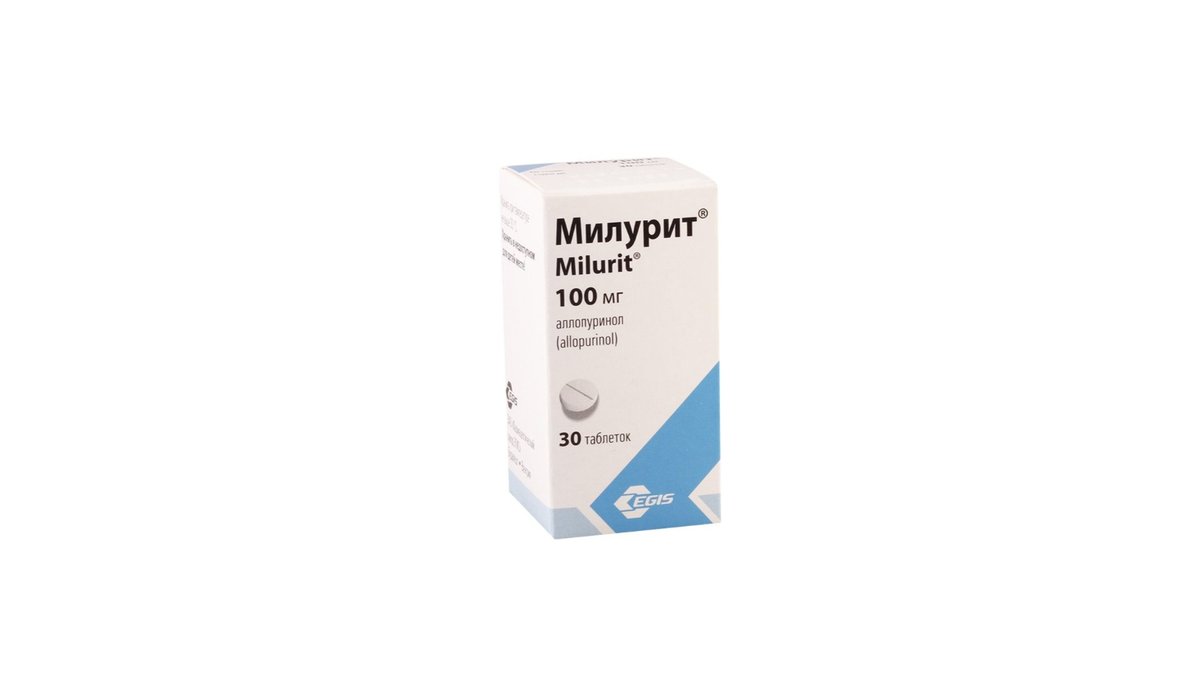 მილურიტი ტაბ.100მგ.N30