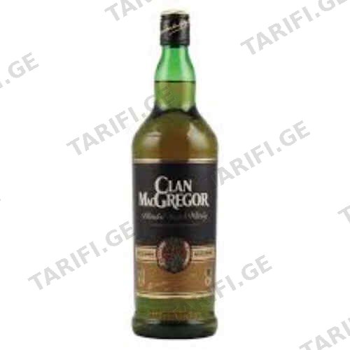 ვისკი კლან მაკგრეგორი 40% /Clan Macgregor/ 1ლ
