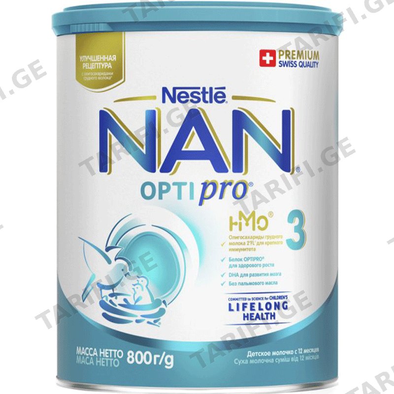 ნანი 3 (12 თვიდან) NAN 3 6х800 GR