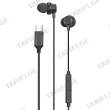 Proove Scape C1 Type-C black სადენიანი ყურსასმენი