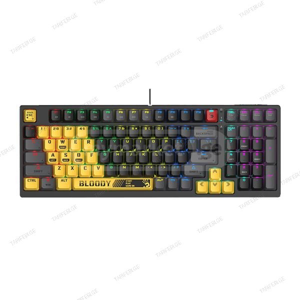 A4Tech Bloody S98 RGB Lime Gaming Keyboard