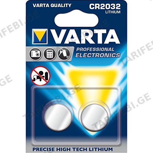 ელემენტი ლითიუმის VARTA CR2032 3V 2 ც