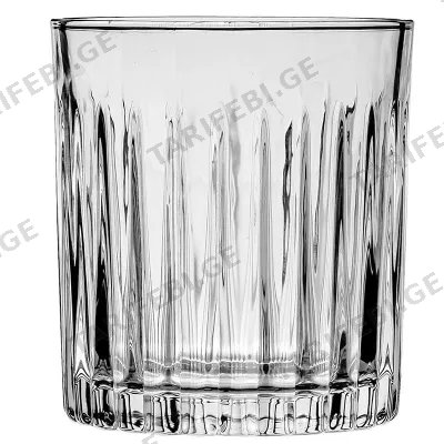 მინის ვისკის ჭიქა 8693357477575 (265 ML, 6 PCS)