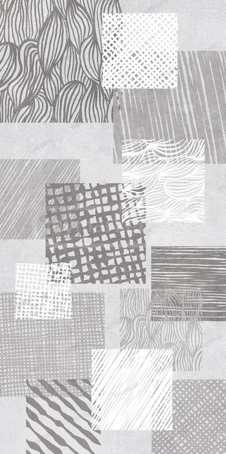 კედლის ფილა NIL GREY DECOR 30x60 დეკორი