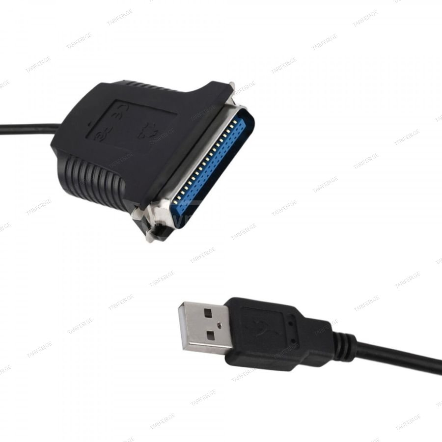 Printer Scanner Adapter USB to Parallel Port LPT1 36 Pin