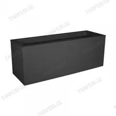ქოთანი პლასტმასის EDA Plastiques BALCONNIERE GRAPHIT'UP 59 X 19,5 X 22,8სმ 25ლ
