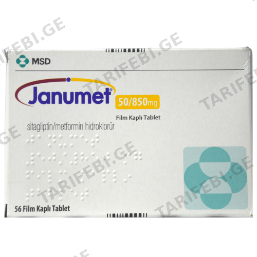 იანუმეტი ტაბლეტი 50მგ+850მგ #56