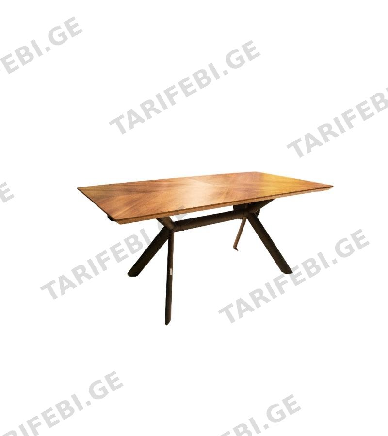მაგიდა ხის FSLS-2301-2 ზომა.180*90 ფერი: WOOD