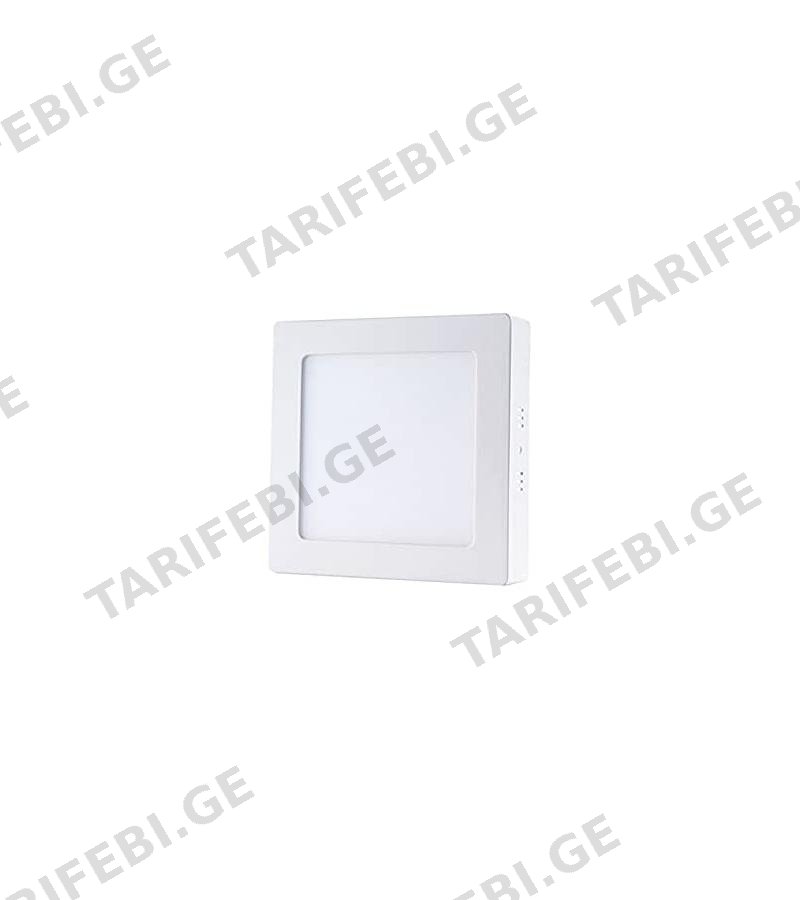 მნათი მოწ. LED მისადგმელი ოთხკუთხა SQUARE SD-AS-SMD12C 12 W 4500K SENCE