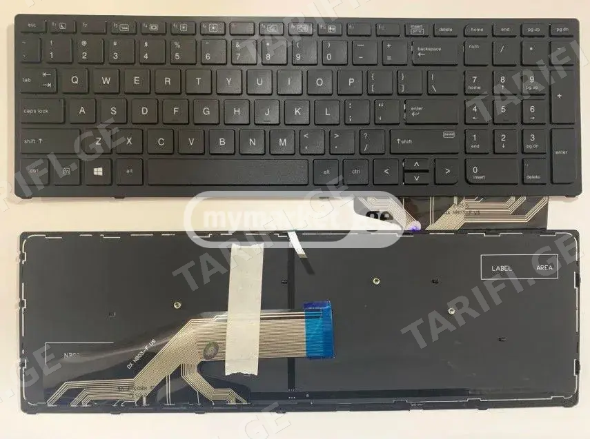 HP Zbook 15 G3 G4 Zbook 17 G3 G4 keyboard კლავიატურა