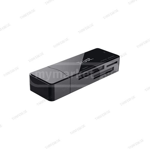 ბარათის წამკითხველი - USB Card Reader - Trust Nanga 3.1