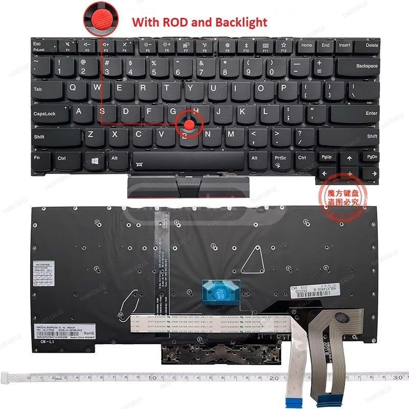 Lenovo Thinkpad T490S T495S T13s 14s keyboard