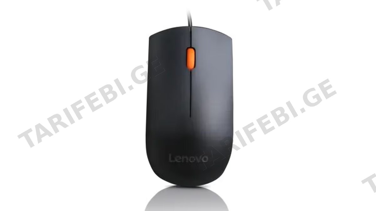 Lenovo 300 Wired Black