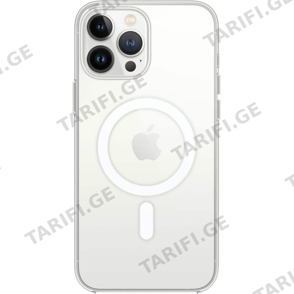 სილიკონის ქეისი Transparent Case with Magsafe iPhone 15 Pro
