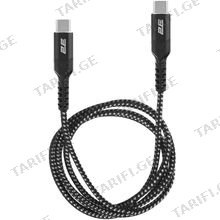 2E 2E-CCCCAL-WH СABLE USB-C > USB-C CHARGE/DATA 1მ დამტენი კაბელი