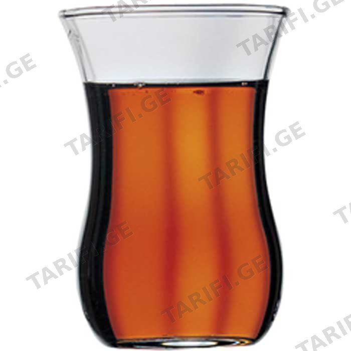 მინის ჭიქა PASABAHCE 9420211 (120 ML, 6 PCS)