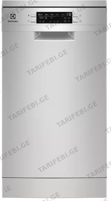 ცალკე მდგომი ჭურჭლის სარეცხი Electrolux ESS64321SX