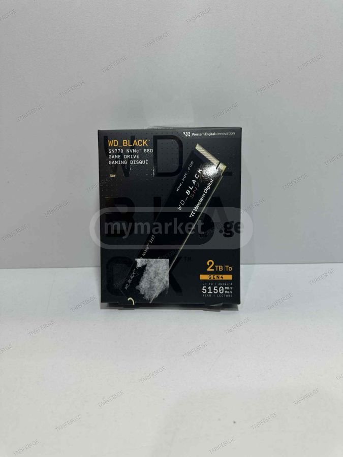 NEW WD BLACK SN770 2TB Gen 4 M.2 NVMe SSD