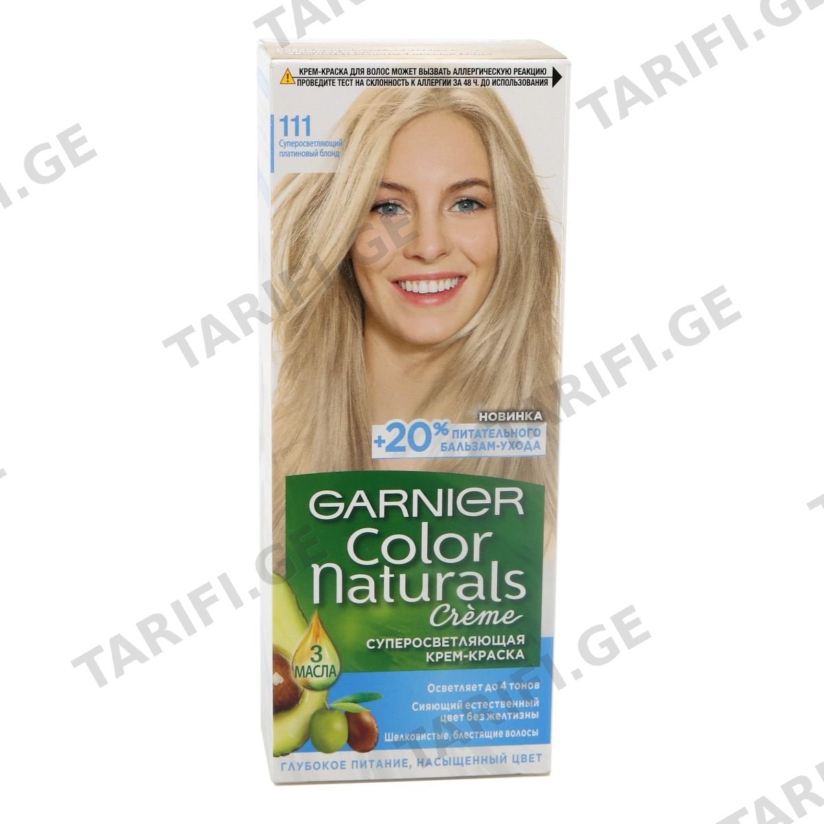თმის საღებავი Color Natural N111 6986 გარნიე - Garnier