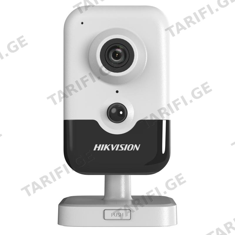 კამერა,Hikvision,DS-2CD2421G0-IW(4mm)(W),IP,2mp,Cube,Fix,IR10m,TwoWayAudio,WiFi,