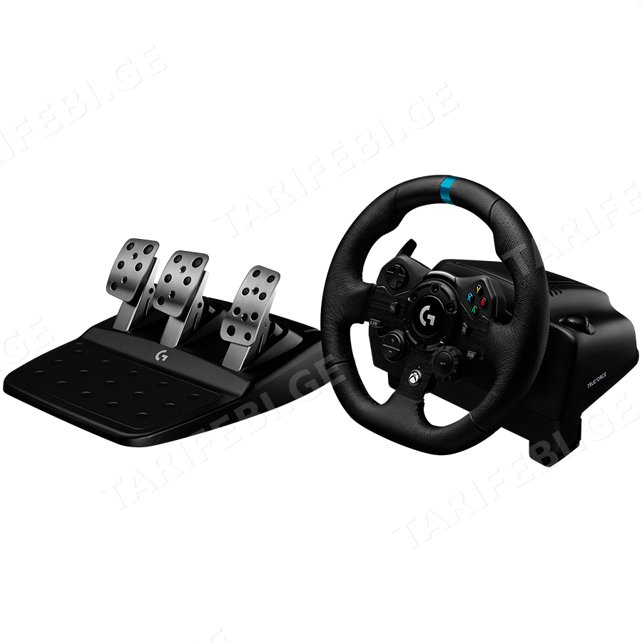 LOGITECH G923 Racing Wheel and Pedals - PC/PS - BLACK - USB