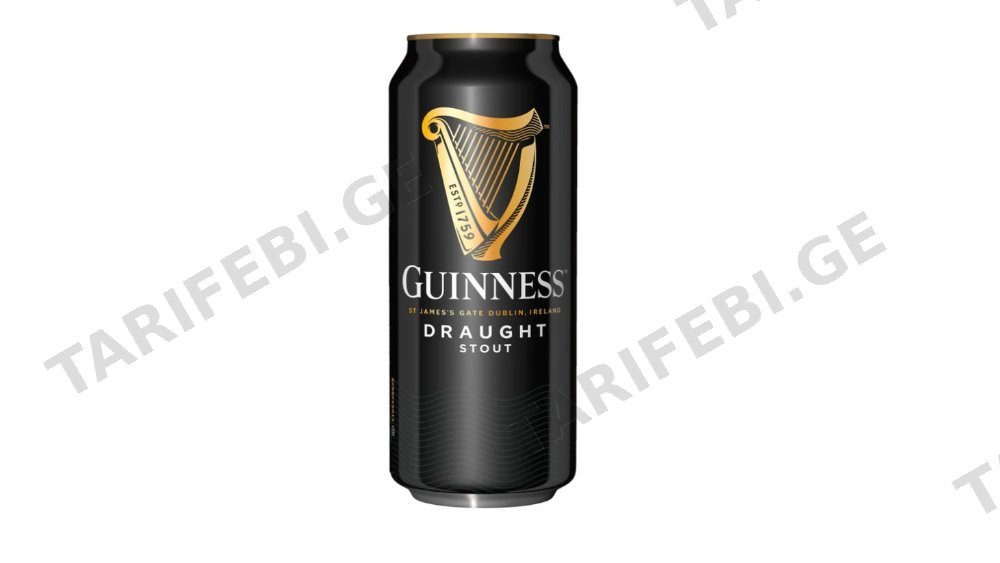 Guinness ლუდი ქილა 0.440ლ