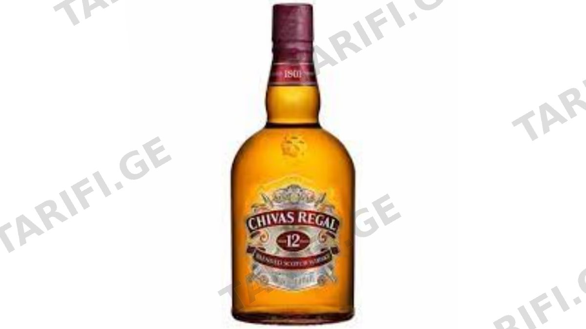 Chivas Regal ვისკი 40% 1ლ