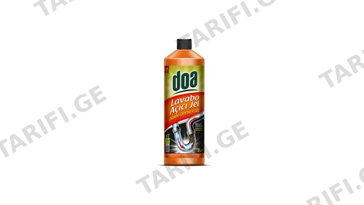 DOA მილების საწმენდი სითხე-1ლ