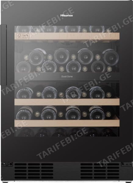 ღვინის მაცივარი Hisense RW3N122GSLF