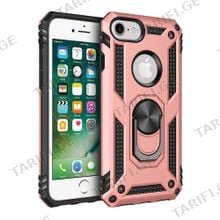 iPhone 8 Sofia Ring Case სილიკონის ქეისი ბეჭდით - ვარდი