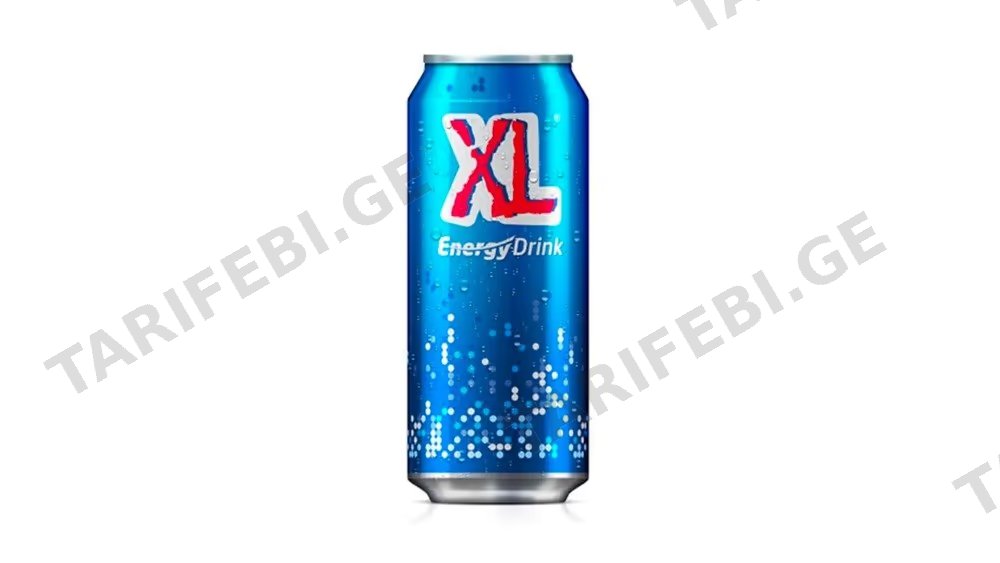 XL ენერგეტიკული სასმელი 0.5ლ