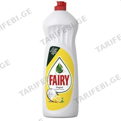 ჭურჭლის სარეცხი სითხე FAIRY LEMON (1L)