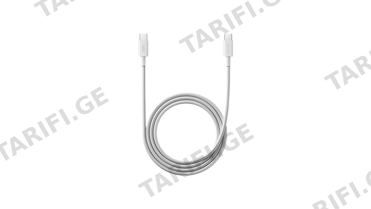 Xiaomi 6A Braided USB-C to USB-C Cable 1m