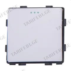 ჩამრთველი Socket Style Cross 1 1G-3W თეთრი