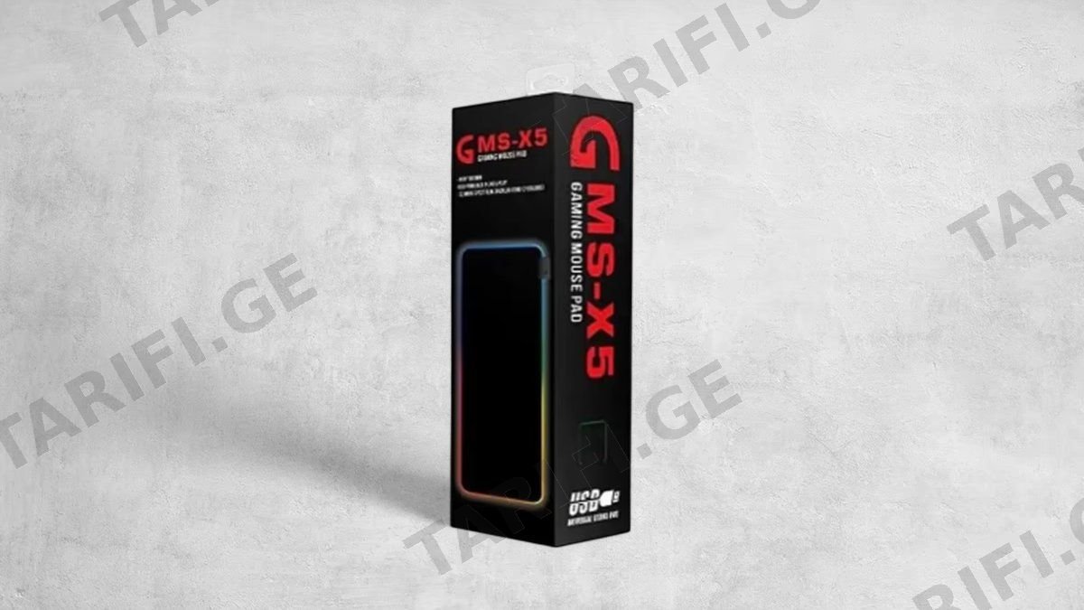 MOUSEPAD - G-MS X5 RGB (80x30)
