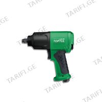 (1/2"-6.2bar) პნევმატური ქანჩის მოსახსნელი TOPTUL KAAC1610