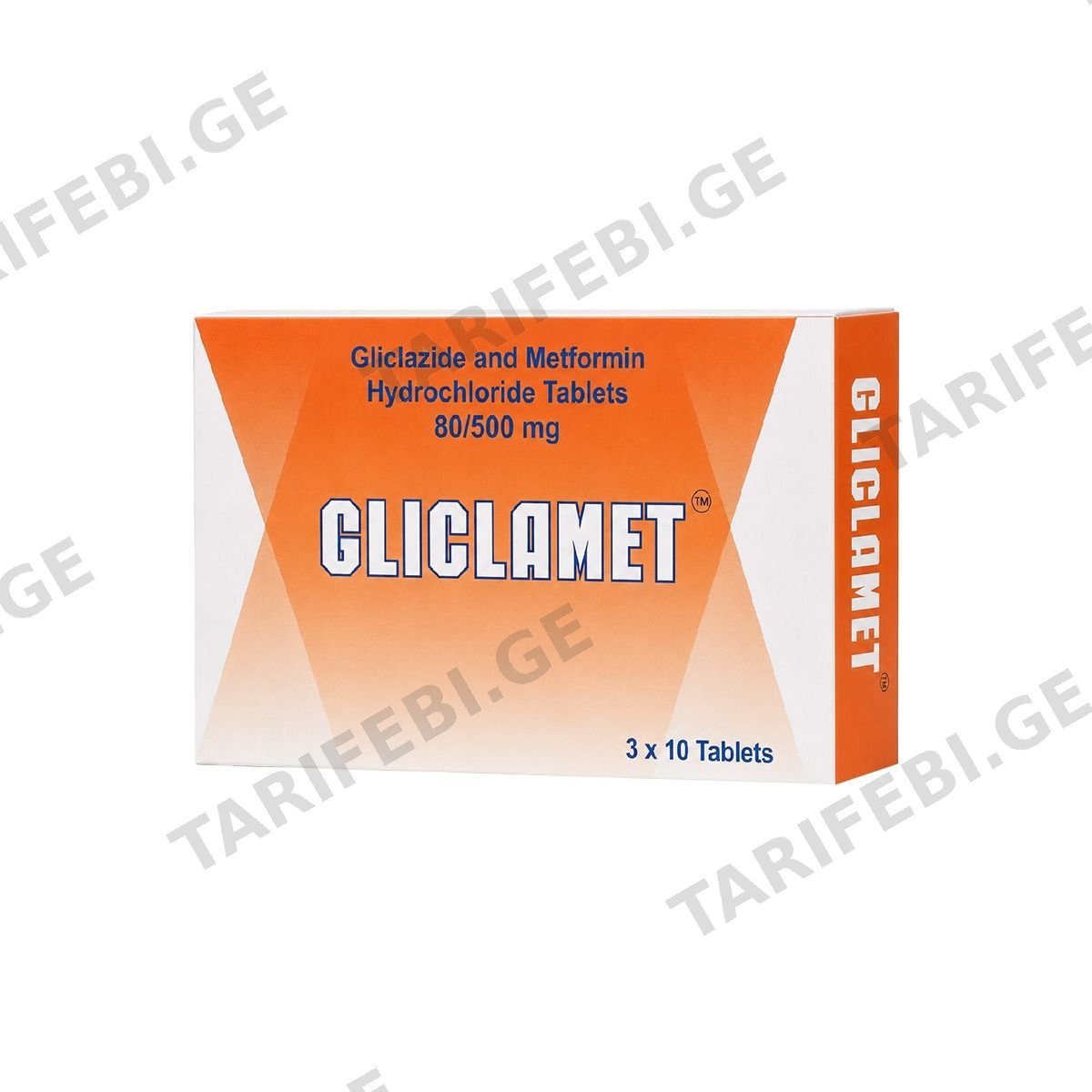 გლიკლამეტი - Gliclamet 30 ტაბლეტი