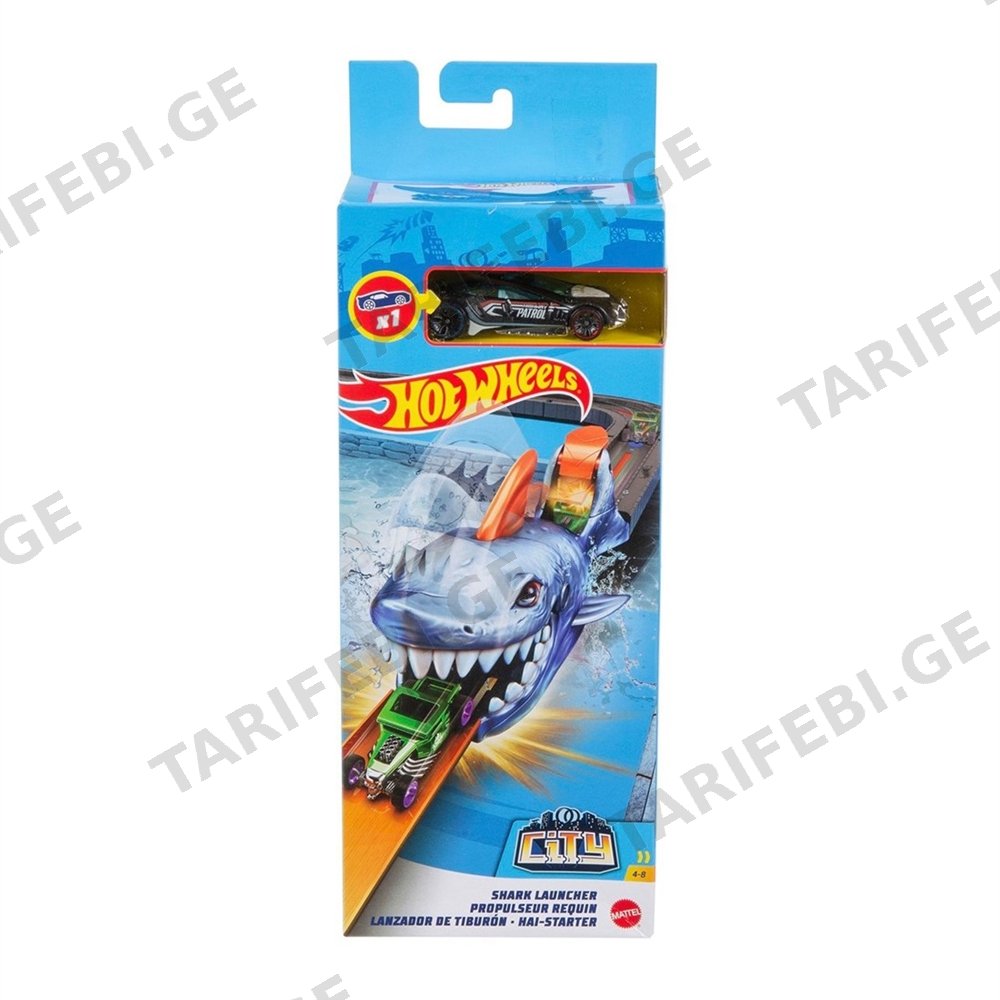 სათამაშო ტრასა HOT WHEELS WILD LAUNCHERS SERIES