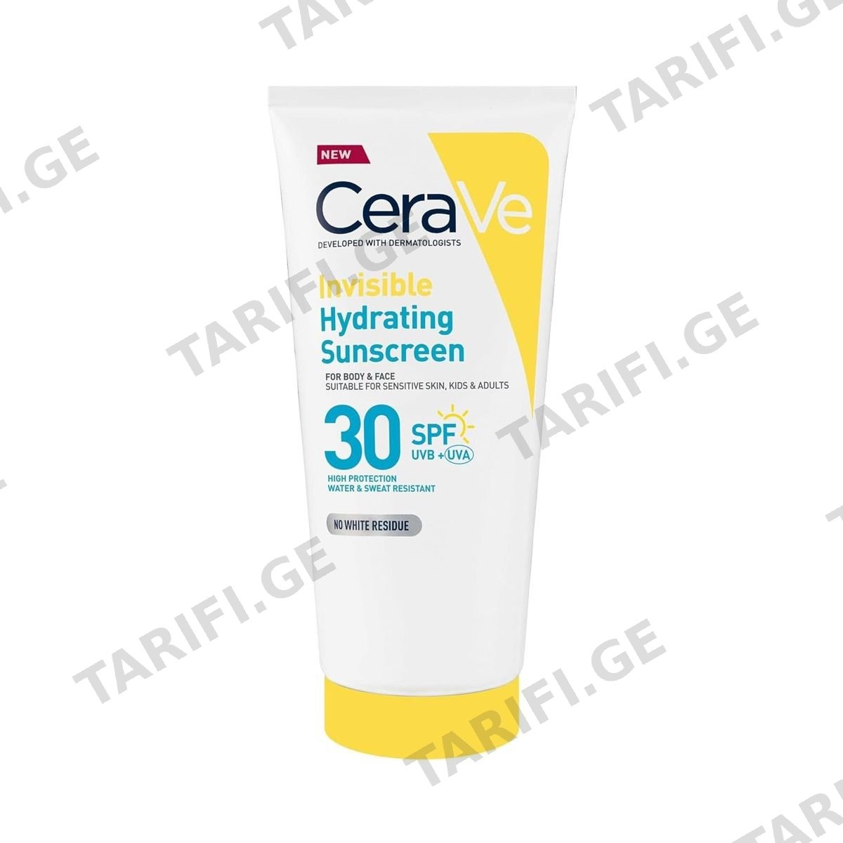 მზისგან დამცავი ლოსიონი ჰიდრა SPF30 177მლ 5790 ცერავე - CeraVe