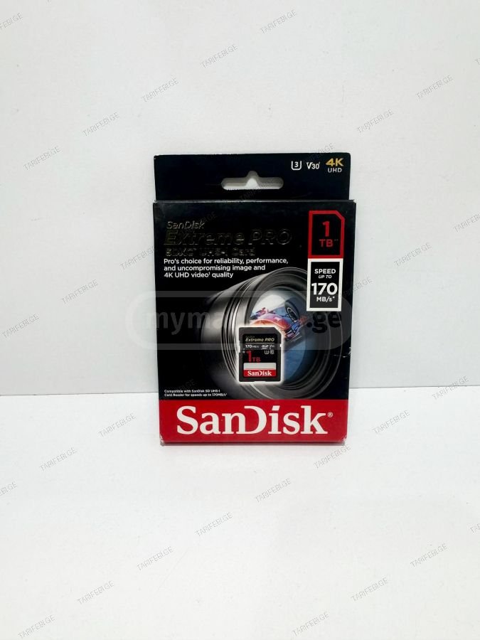NEW Sandisk 1 TB SDXC Card Extreme Pro UHS-I (170 MB/S)