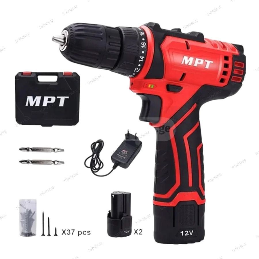 უკაბელო ბურღი 12V  MPT TOOLS