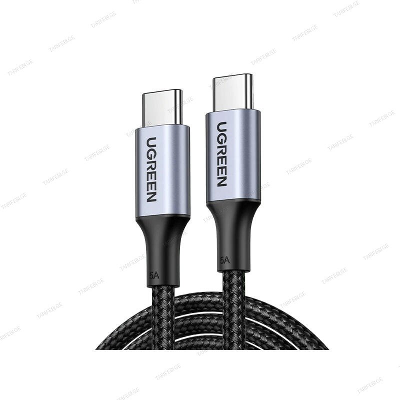 Ugreen Type-c to Type-c 100W PD Fast Charging Cable 1m 70427 Black