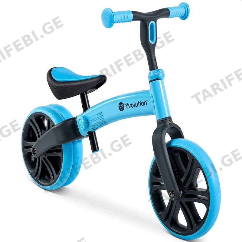 საბავშვო ბალანს ველოსიპედი YVOLUTION BALANCE BICYCLE YVELO JUNIOR BLUE