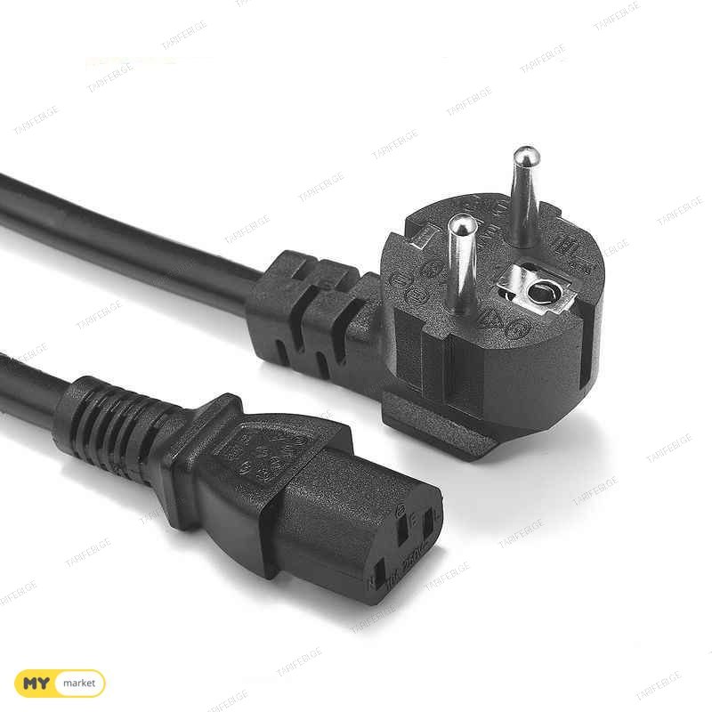 Euro IEC PC 16A 240v PSU Power Cable Kettle 1,5metr